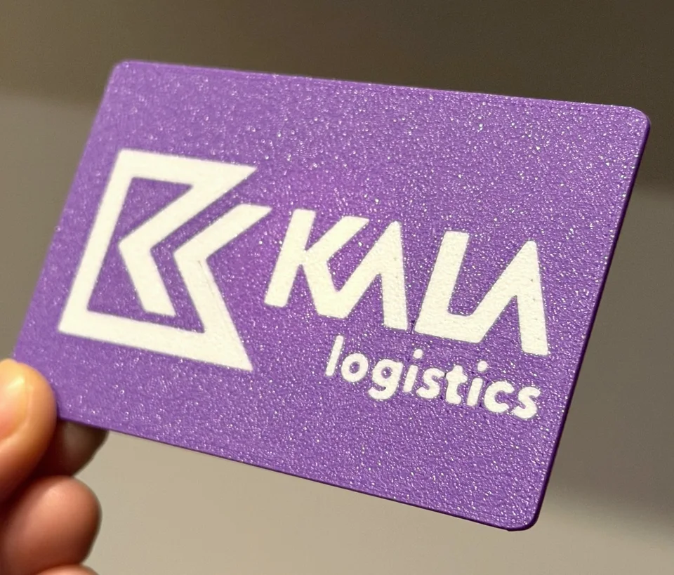 Detalle de la placa personalizada KALA